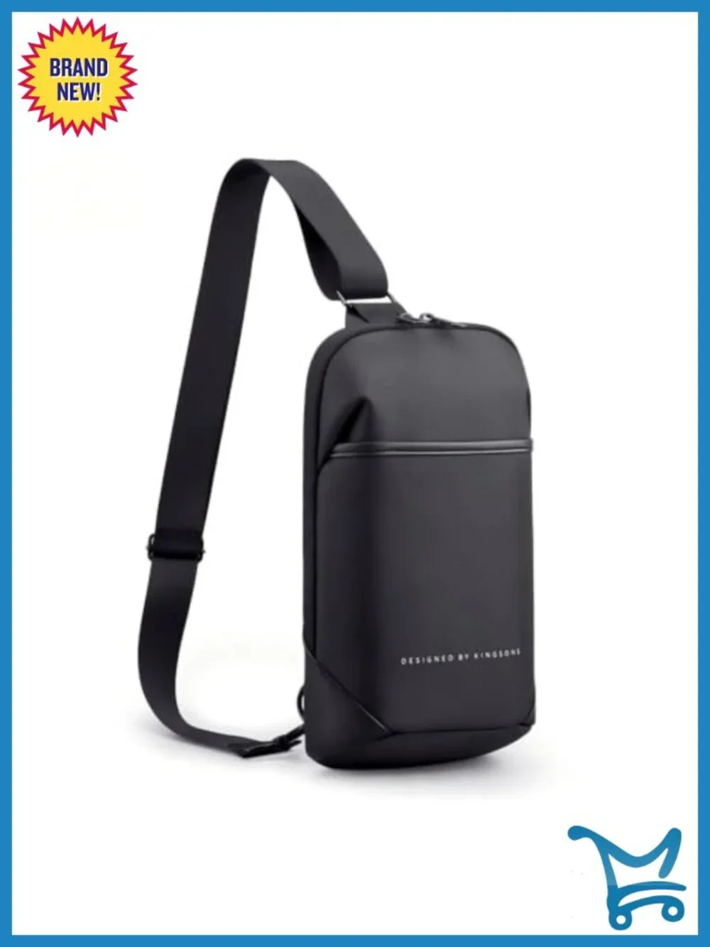 Waterproof Sling Bag Crossbody Chest Pack Anti Theft Travel Daypack